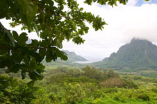 The mountains of Moorea Photo from Susan's Story, The mountains of Moorea