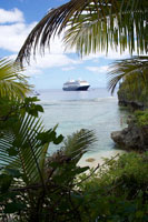 The MS Amsterdam near Niue Susan's Story, The MS Amsterdam near Niue