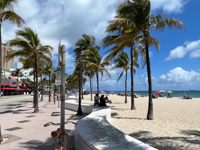 the beach in Ft Lauderdale on this beautiful Saturday morning Photo from Susan's Story, the beach in Ft Lauderdale on this beautiful Saturday morning