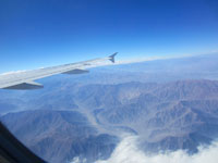 flying above the Andes Photo from Susan's Story, flying above the Andes