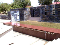 Soweto Peterson Memorial  Photo from Susan's Story, Soweto Peterson Memorial