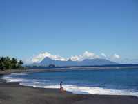 Photo from Susan's Story, Bora-Bora and the distance from our beach in Tahiti Photo from Susan's Story, Bora-Bora and the distance from our beach in Tahiti