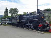 A steam engine we saw at the Newfoundland RR Museum in Corner Brook Susan's Story, A steam engine we saw at the Newfoundland RR Museum in Corner Brook