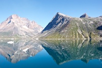 Mountains we saw on the coast of Greenland along the Prince Chrisitan Sound Susan's Story, Mountains we saw on the coast of Greenland along the Prince Chrisitan Sound