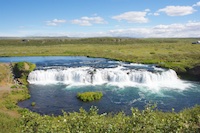 Faxi waterfall in Iceland. Susan's Story, photo: Faxi waterfall in Iceland