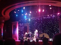 Our Adagio duet gave an afternoon concert in the Showroom At Sea Photo from Susan's Story, Our Adagio duet gave an afternoon concert in the Showroom At Sea