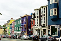 Jellybean houses of St Johns, Newfoundland Photo from Susan's Story, Jellybean houses of St Johns, Newfoundland