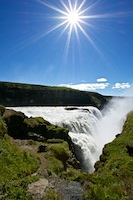 The final drop of Gullfoss waterfall in Iceland Susan's Story, The final drop of Gullfoss waterfall in Iceland