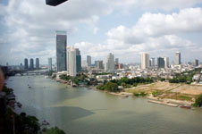 a picture of Bangkok from the sky Photo from Susan's Story, a picture of Bangkok from the sky