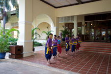 the greeting we receive when we got to Cambodia Susan's Story, the greeting we received to me got to Cambodia