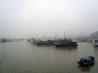 fog on the Halong Bay Photo from Susan's Story, fog on the Halong Bay