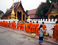 feeding the monks Photo from Susan's Story, feeding the monks